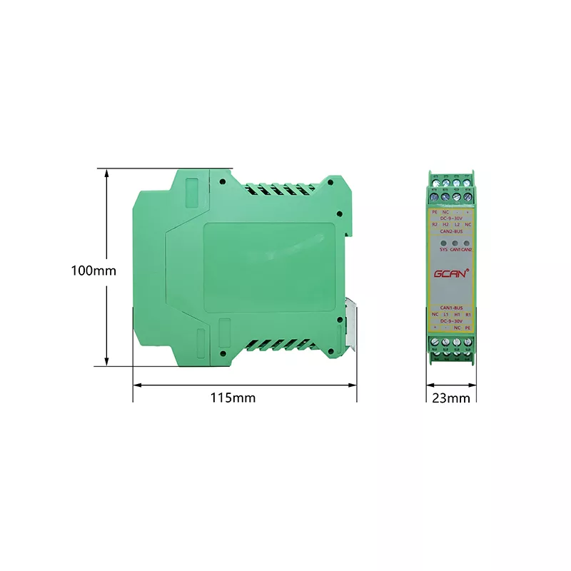 CAN bus relay bridge GCAN-226 | GCAN PLC & Coupler